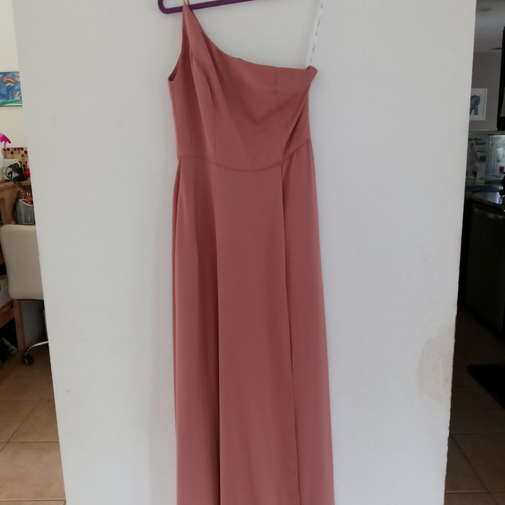Dessert pink evening dress